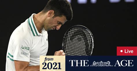 australian open 2021 live scores|Australian Open 2021: Novak Djokovic beats Daniil Medvedev in men's.